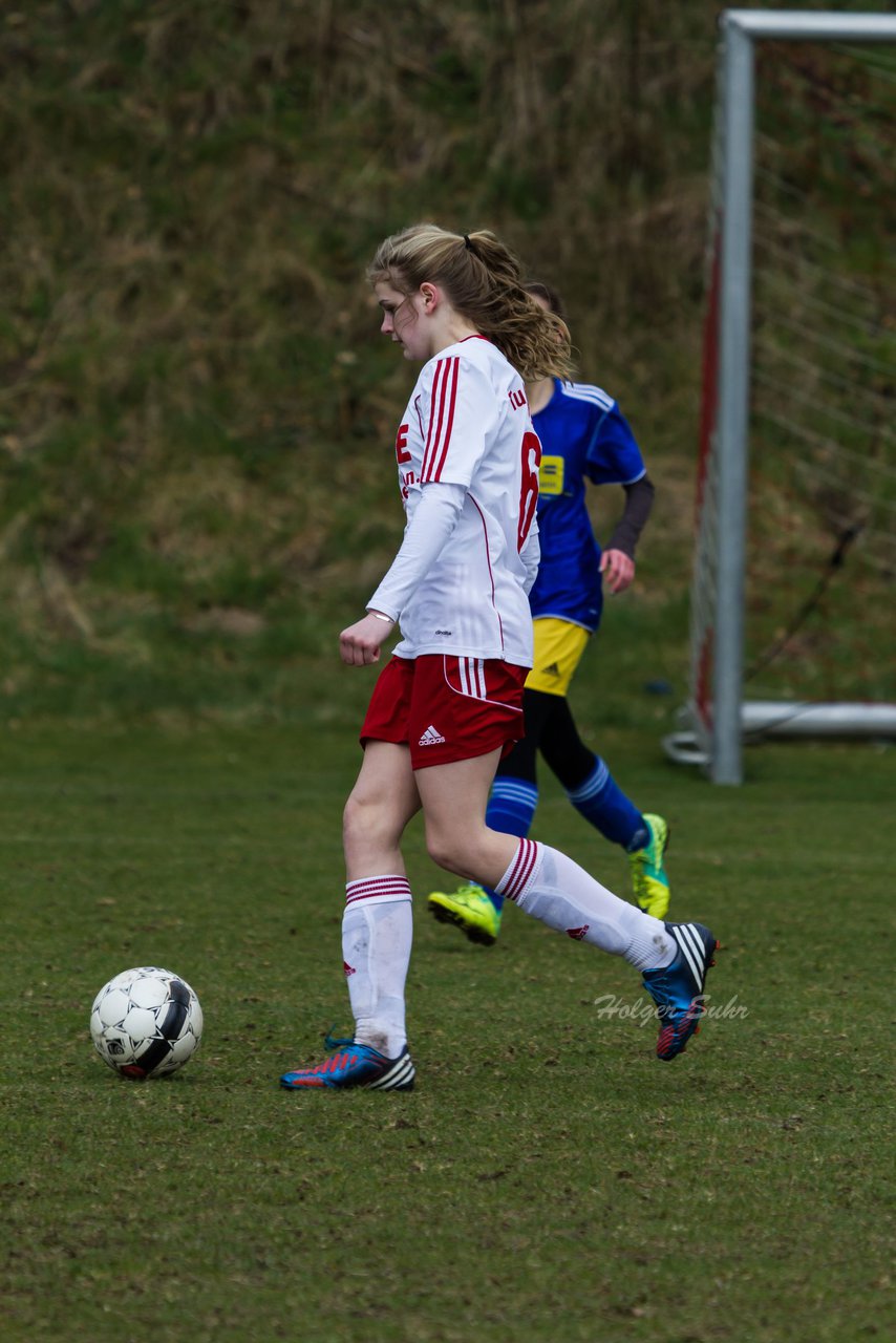 Bild 273 - B-Juniorinnen Tus Tensfeld - TSV Gnutz o.W. : Ergebnis: 1:3